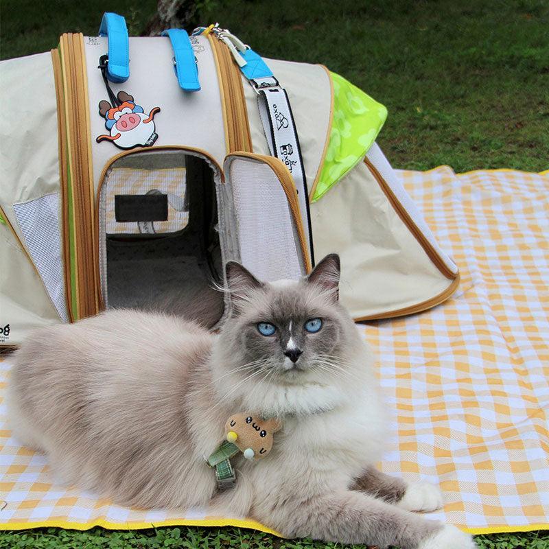 Cat Carrier Tent Foldable Large 2 Color Backpack