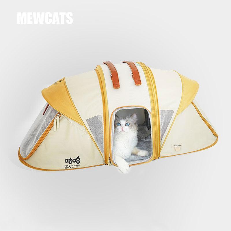 Cat Carrier Tent Foldable Large 2 Color Backpack