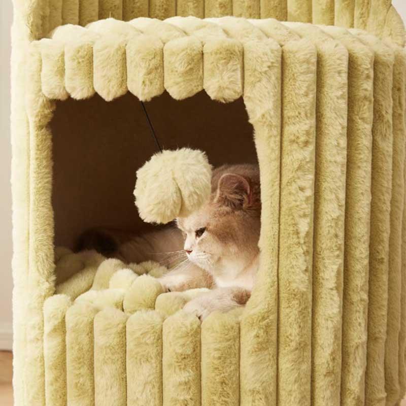 Flower Large Cat Climbing Frame Luxury Cat Tree