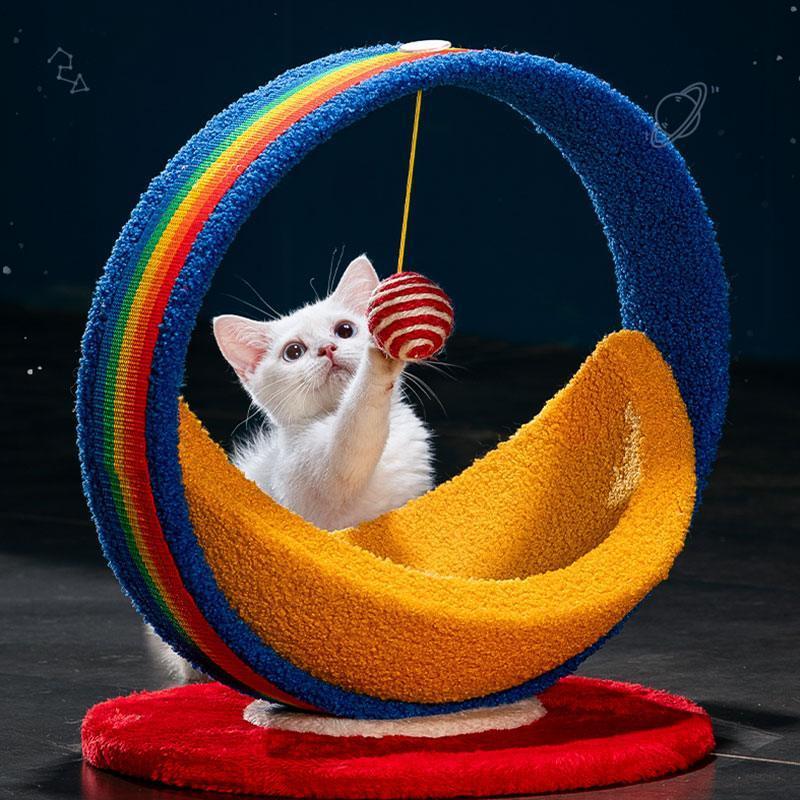 Planets Cute Cat Climbing Frame Tower Tree